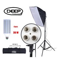 Набор постоянного LED света Deep 50x70cм 36W*4 Е27 + Bag 75